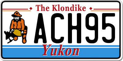 YT license plate ACH95