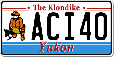 YT license plate ACI40
