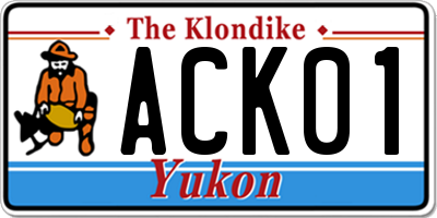 YT license plate ACK01