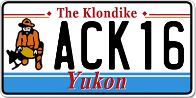 YT license plate ACK16