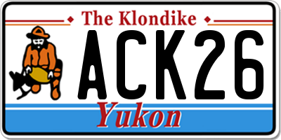 YT license plate ACK26