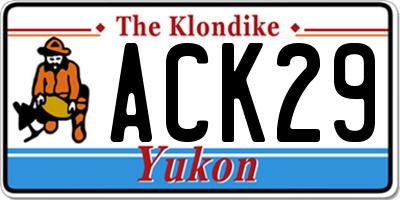 YT license plate ACK29