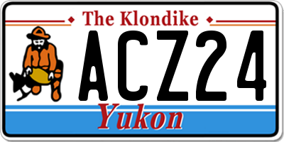 YT license plate ACZ24