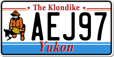 YT license plate AEJ97