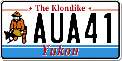 YT license plate AUA41