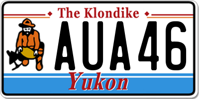 YT license plate AUA46