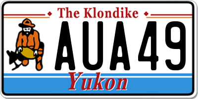 YT license plate AUA49