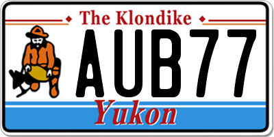 YT license plate AUB77