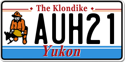 YT license plate AUH21