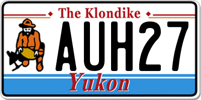 YT license plate AUH27
