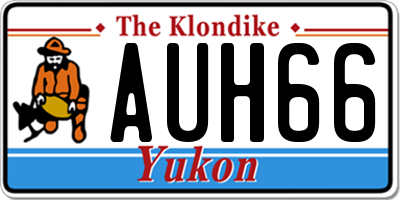 YT license plate AUH66