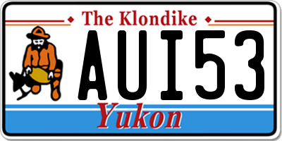 YT license plate AUI53