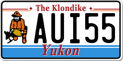 YT license plate AUI55