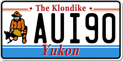 YT license plate AUI90