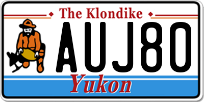 YT license plate AUJ80