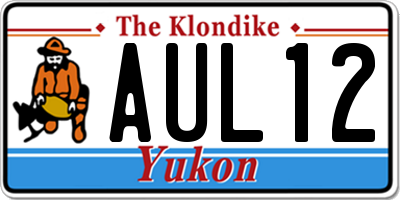 YT license plate AUL12