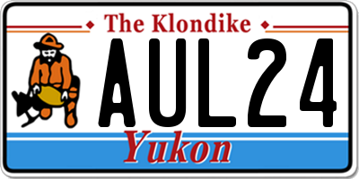 YT license plate AUL24