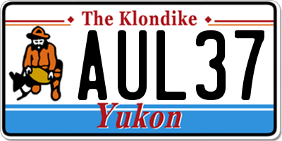 YT license plate AUL37