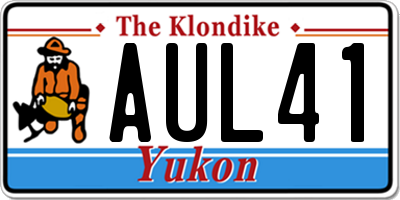 YT license plate AUL41