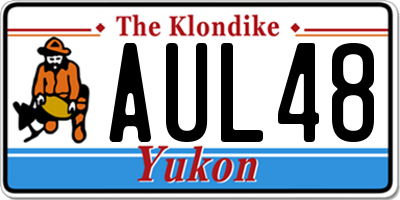 YT license plate AUL48