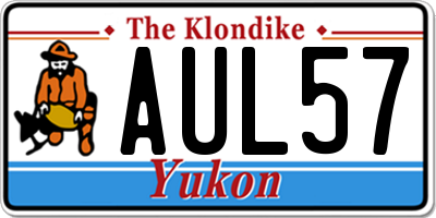 YT license plate AUL57