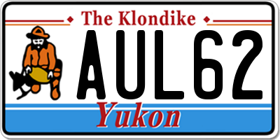 YT license plate AUL62