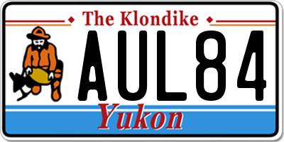 YT license plate AUL84