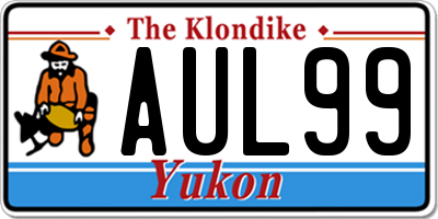 YT license plate AUL99