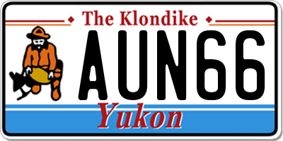 YT license plate AUN66