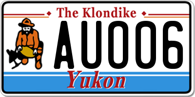YT license plate AUO06