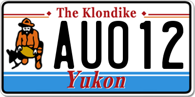 YT license plate AUO12