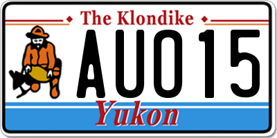 YT license plate AUO15
