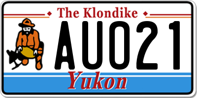 YT license plate AUO21