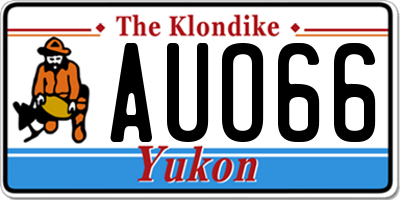 YT license plate AUO66