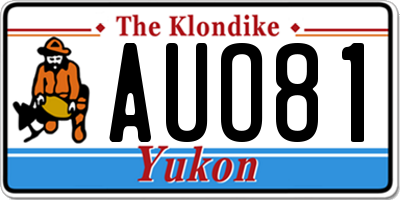 YT license plate AUO81