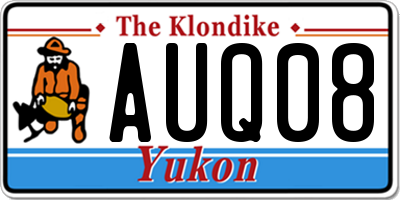 YT license plate AUQ08