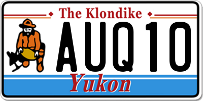 YT license plate AUQ10