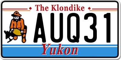 YT license plate AUQ31