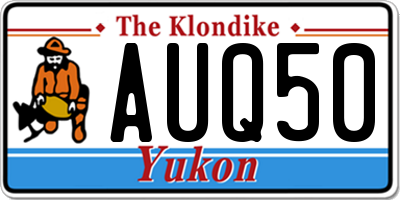 YT license plate AUQ50