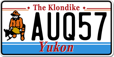 YT license plate AUQ57