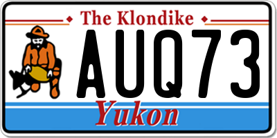 YT license plate AUQ73