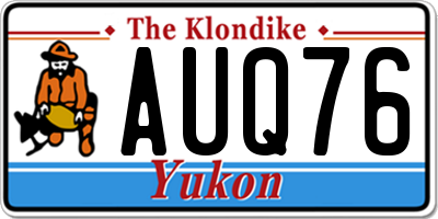 YT license plate AUQ76