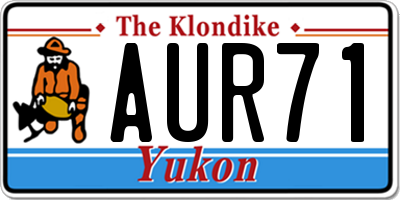 YT license plate AUR71