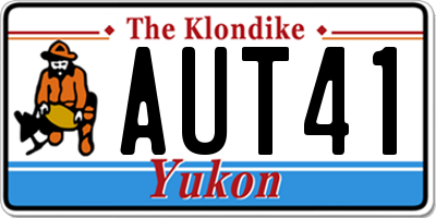YT license plate AUT41
