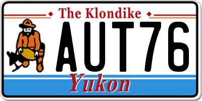 YT license plate AUT76