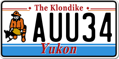 YT license plate AUU34