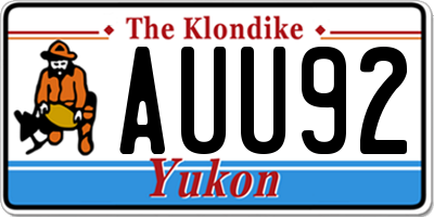 YT license plate AUU92