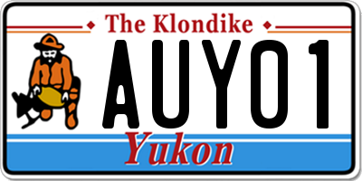 YT license plate AUY01