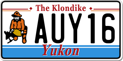 YT license plate AUY16