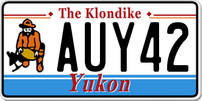 YT license plate AUY42